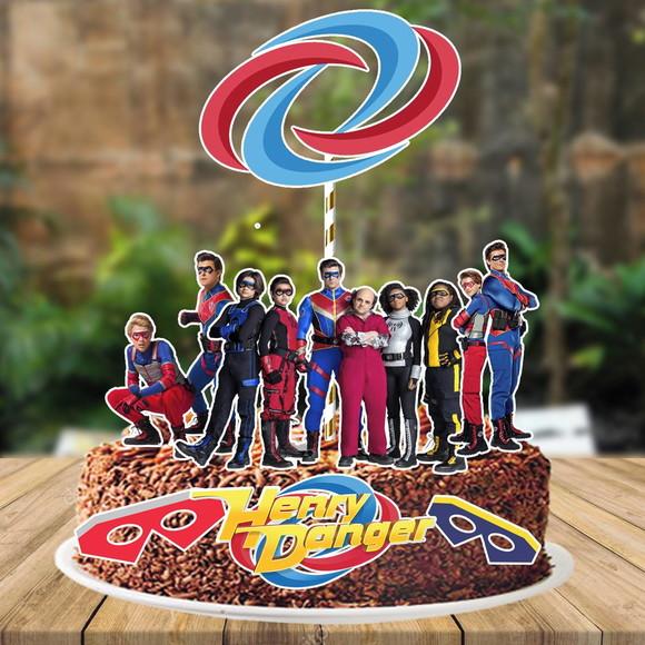 Topo de Bolo Henry Danger - 2815 Arquivo Digital