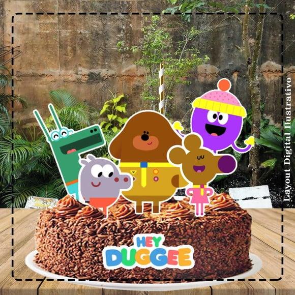 Topo de Bolo Hey Duggee - 4203 Arquivo Digital