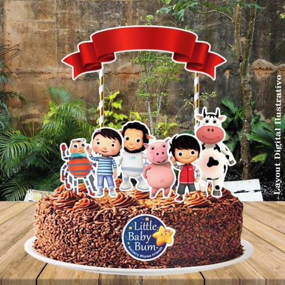Topo de Bolo Little Baby Bum - 4282 Arquivo Digital