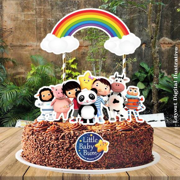 Topo de Bolo Little Baby Bum - 4283 Arquivo Digital