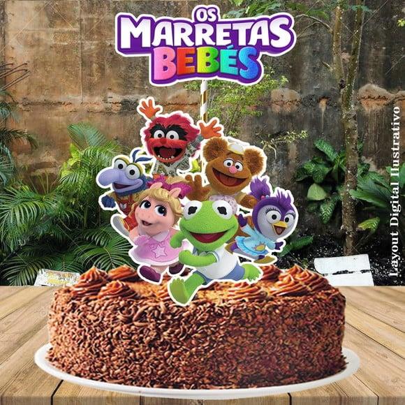 Topo de Bolo Muppets Baby - 4510 Arquivo Digital
