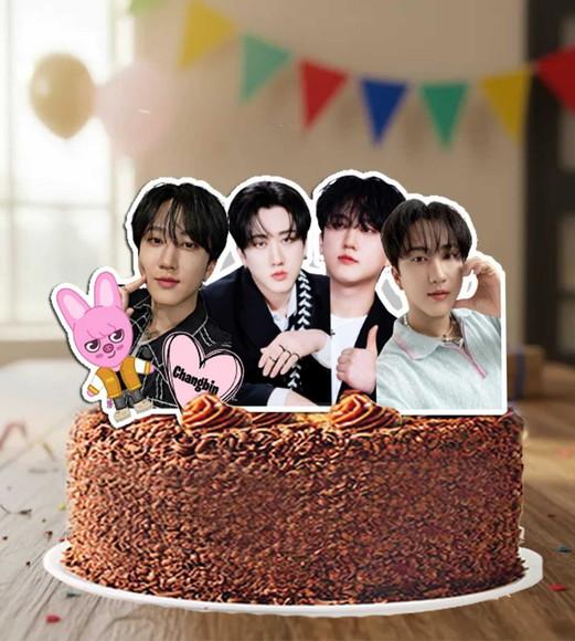 Topo de Bolo Stray Kids Changbin - 6819 Arquivo Digital