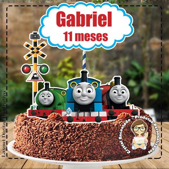 Topo de Bolo Thomas e Seus Amigos - Ref 1951 Arquivo Digital