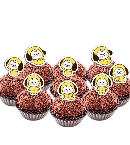 Topper de Docinho Bts Chimmy Jimin - 6574 Arquivo Digital