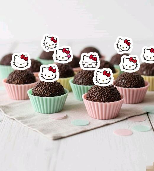 Topper Hello Kitty - 7101 Arquivo Digital