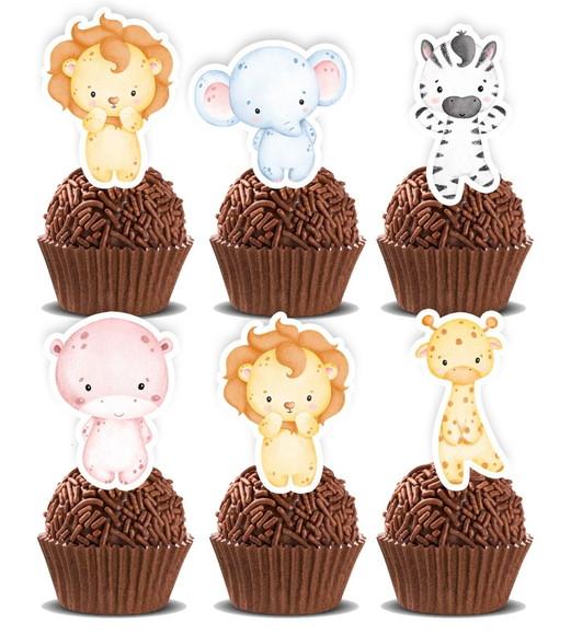Topper Safari Baby - Ref 5420 Arquivo Digital