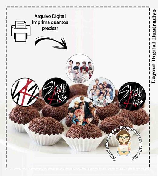 Topper Stray Kids - 6303 Arquivo Digital