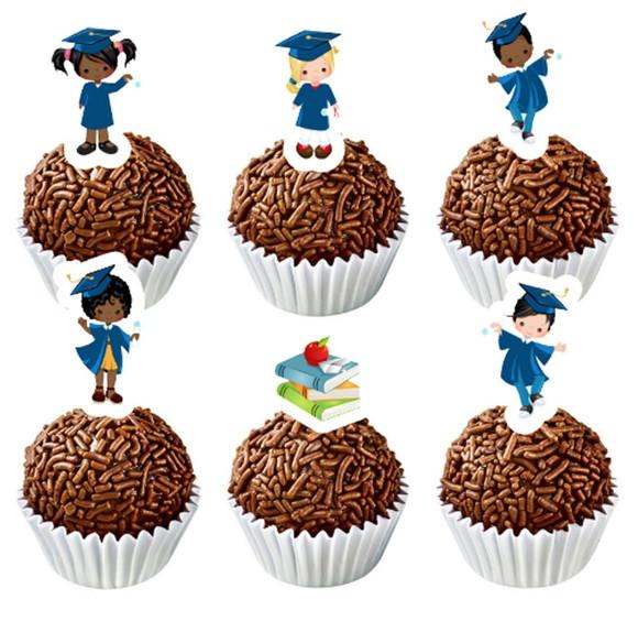 Topper Turma Escolar - Ref 5978 Arquivo Digital