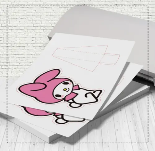 2 Display de Mesa My Melody - Ref 1089 Arquivo Digital