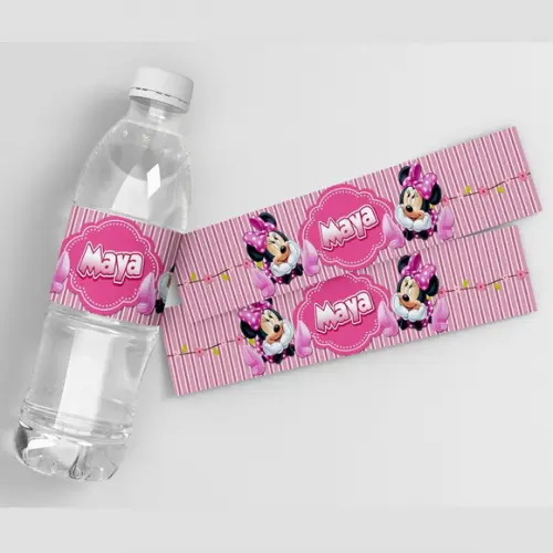 Adesivo Agua Minnie- 5601 Arquivo Digital