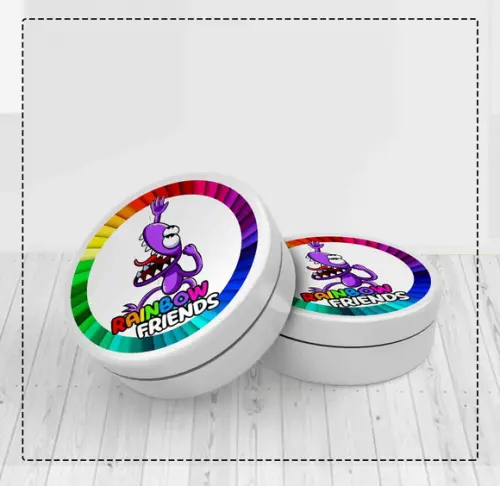 Adesivos 5 cm Redondo Rainbow Friends 1567 Arquivo Digital