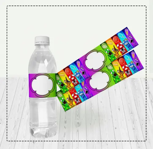 Adesivos Agua Redondo Rainbow Friends 1569 Arquivo Digital