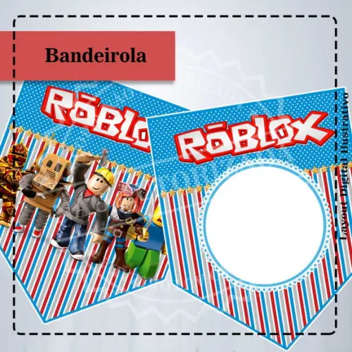 Bandeirola Roblox - 2281 Arquivo Digital