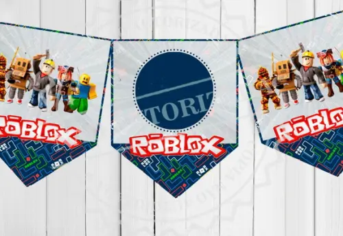 Bandeirola Roblox - 2319 Arquivo Digital