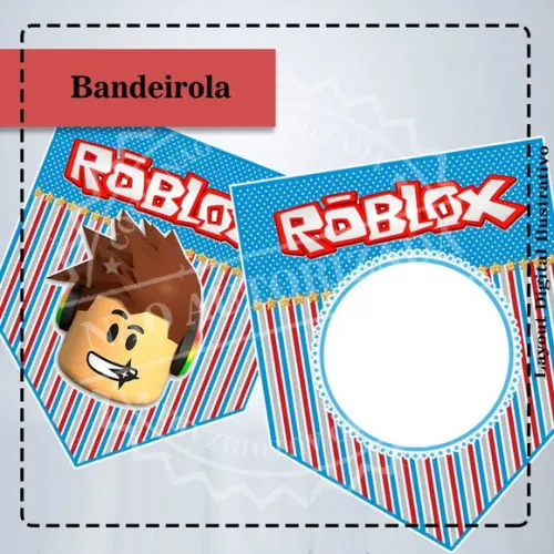 Bandeirola Roblox - 2317 Arquivo Digital