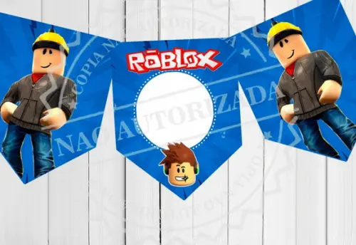 Bandeirola Roblox - 2320 Arquivo Digital