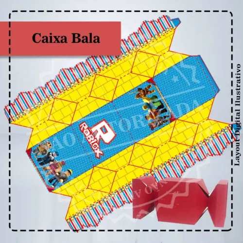 Caixa Bala Roblox - 2321 Arquivo Digital