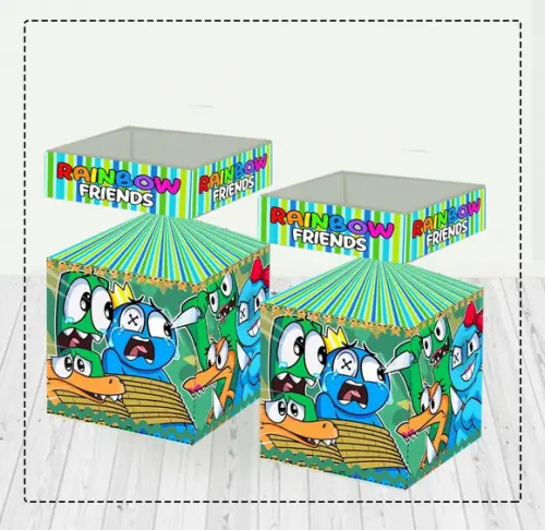 Caixa Meia Bala Rainbow Friends - 4035 Arquivo Digital