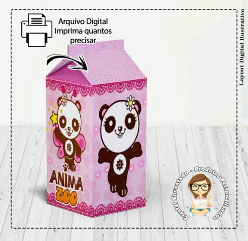 Caixa Milk Danda - 3918 Arquivo Digital