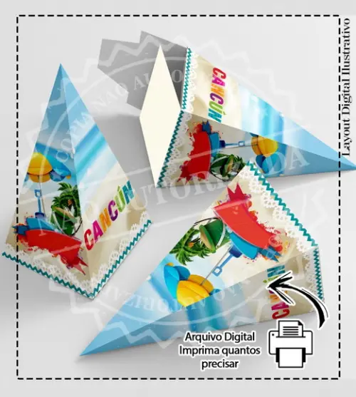 Caixa Milk e Piramide Cancun - Arquivo Digital