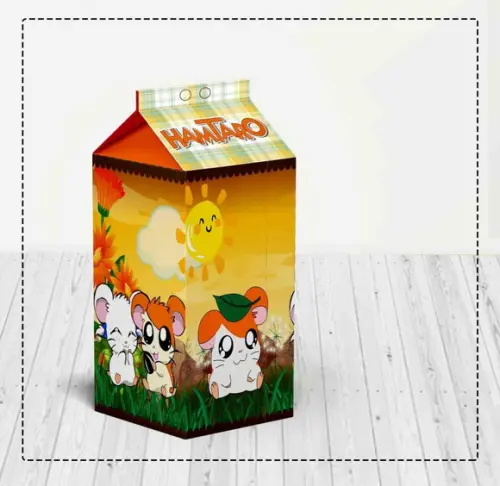 Caixa Milk Hamtaro - 4011 Arquivo Digital