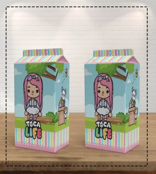 Caixa Milk Toca Life - 2403 Arquivo Digital