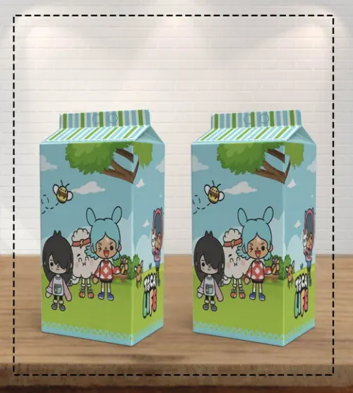 Caixa Milk Toca Life - 2401 Arquivo Digital