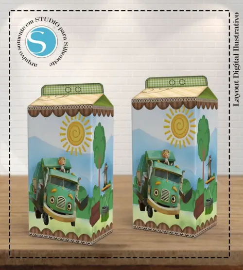 Caixa Milk Ze Coleta - 1025 Arquivo Digital