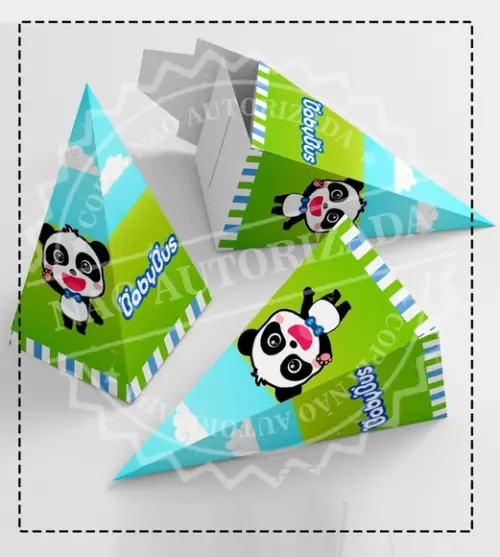 Caixa Piramide Menino Babybus - 6385 Arquivo Digital