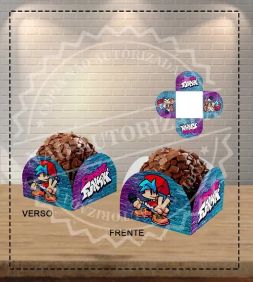 Forminha de Doce Friday Night Funkin - 6719 Arquivo Digital