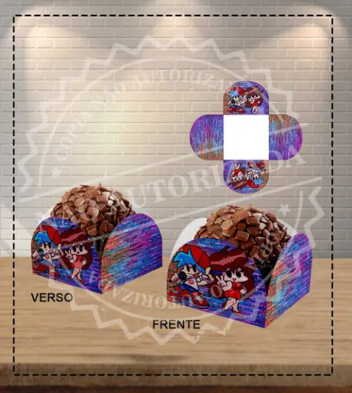 Forminha de Doce Friday Night Funkin - 6720 Arquivo Digital