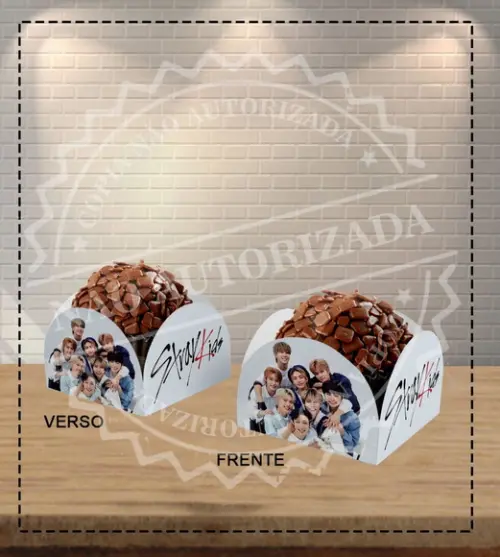 Forminha de Doce Stray Kids - 6304 Arquivo Digital