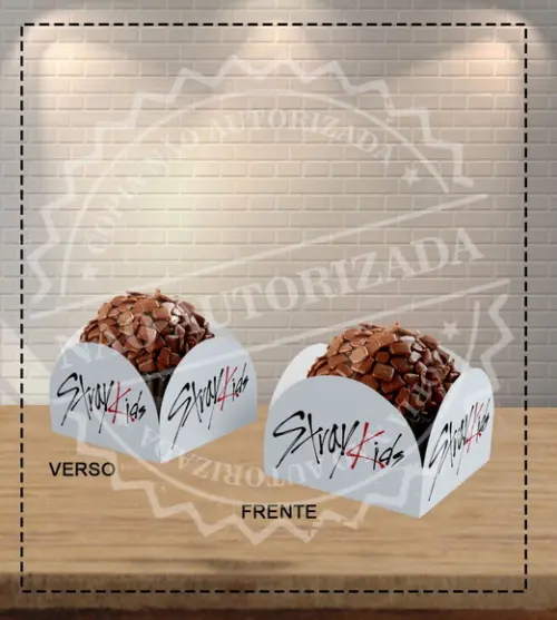Forminha de Doce Stray Kids - 6305 Arquivo Digital