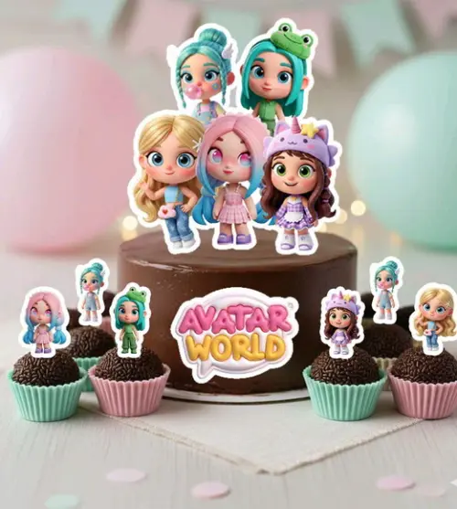 Kit Avatar World - 7073 Arquivo Digital
