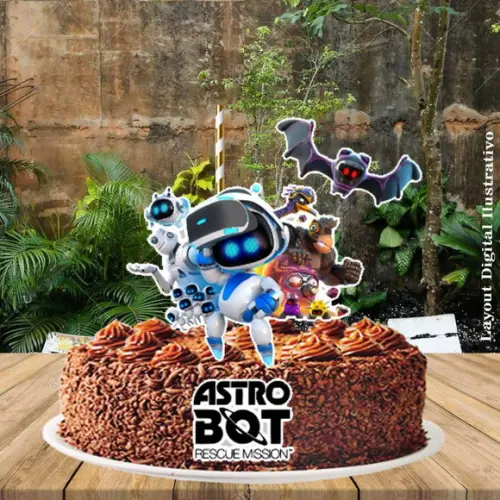 Kit Bolinho Astro Bot - Arquivo Digital