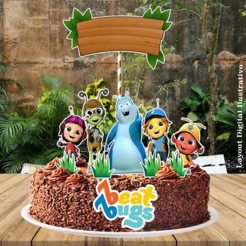 Kit Bolinho Beat Bugs - Arquivo Digital