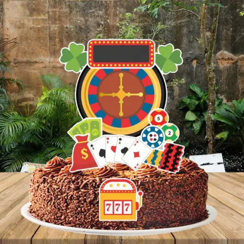 Kit Bolinho Cassino - Arquivo Digital