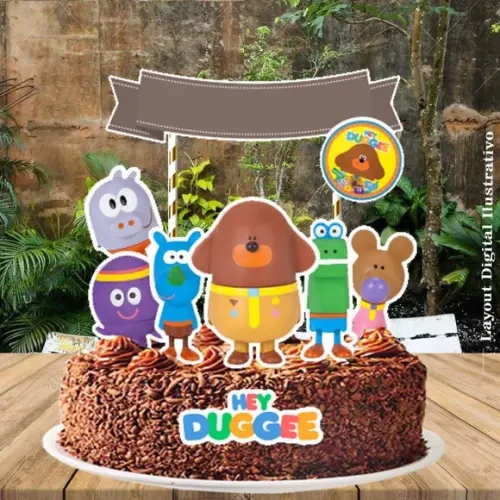 Kit Bolinho Hey Doggee - Arquivo Digital