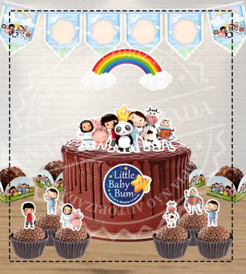 Kit Bolinho Little Baby Bum - Arquivo Digital