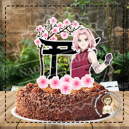Kit Bolinho Sakura - Arquivo Digital