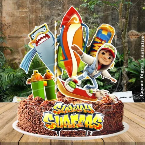 Kit Bolinho Subway Surfers - Arquivo Digital