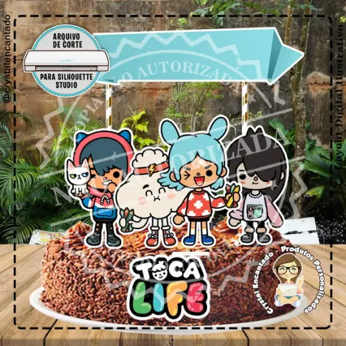 Kit Toca Life - Arquivo Digital