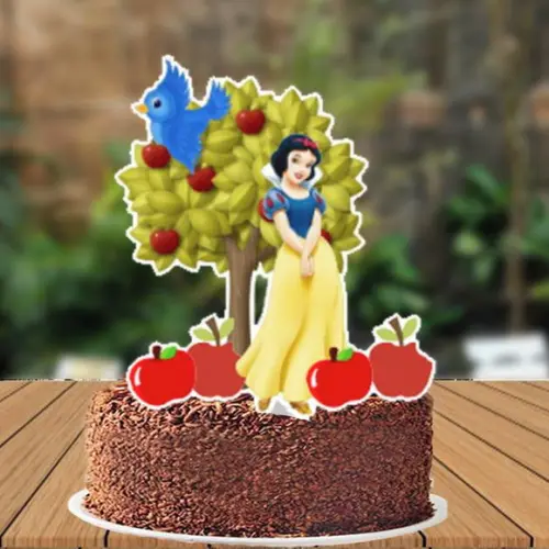 Topo de Bolo Branca de Neve - 3172 Arquivo Digital