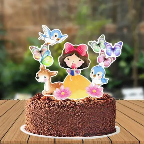 Topo de Bolo Branca de Neve - 3459 Arquivo Digital