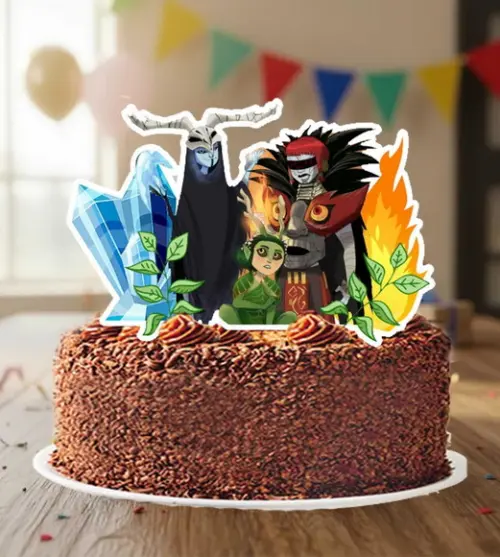 Topo de Bolo Caçadores de Trolls - 6886 Arquivo Digital