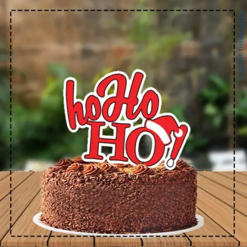 Topo de Bolo Hohoho - Ref 5334 Arquivo Digital