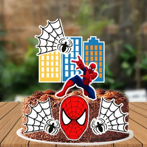 Topo de Bolo Homem Aranha - Ref 2800 Arquivo Digital