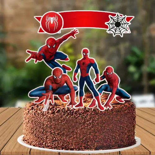 Topo de Bolo Homem Aranha - Ref 4108 Arquivo Digital