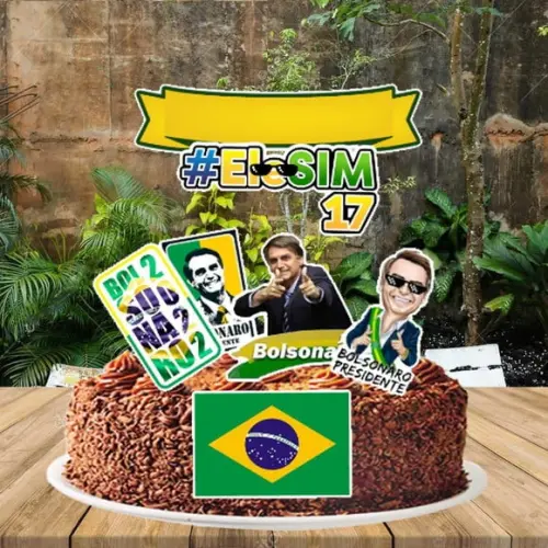Topo de Bolo Presidente - Ref 2915 Arquivo Digital