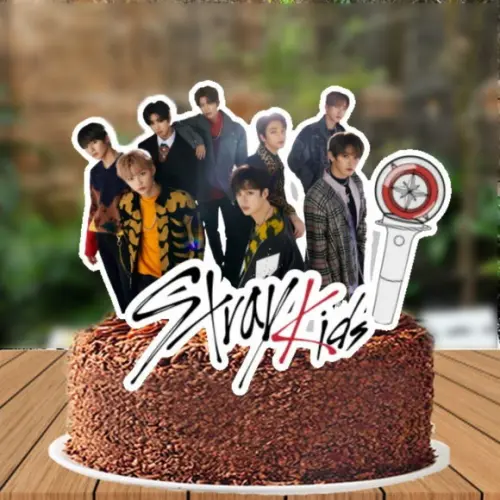 Topo de Bolo Stray Kids - 5986 Arquivo Digital
